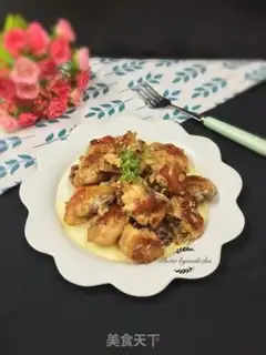 Make Garlic chicken wings step 10