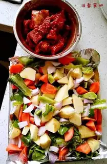 Make Vegetable ribs step 0