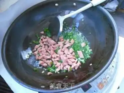 Make Onion fried rice step 3