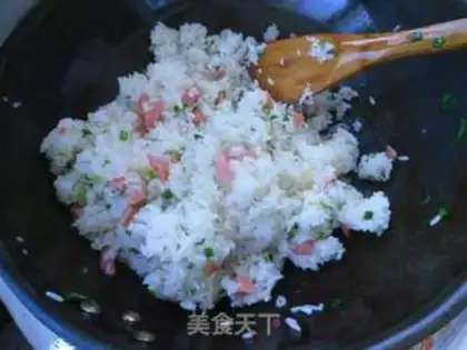 Make Onion fried rice step 7
