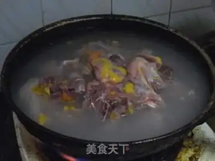 Make Chicken-cooked mushrooms step 4