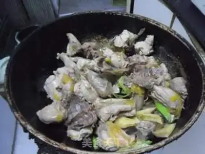 Make Chicken-cooked mushrooms step 9