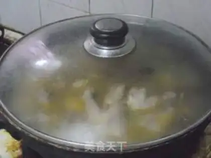 Make Chicken-cooked mushrooms step 13