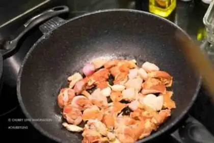 Make Lobster chicken step 3