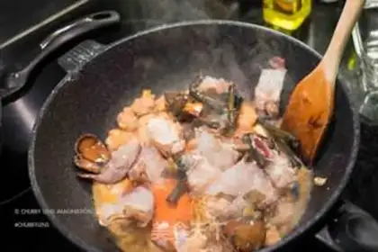 Make Lobster chicken step 8