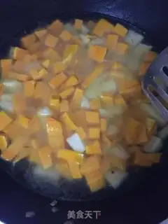 Make Pumpkin porridge step 3