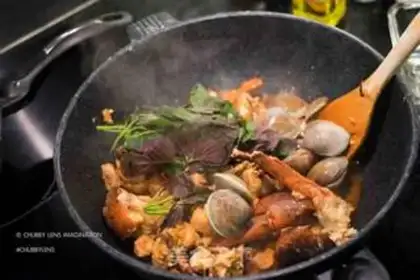 Make Lobster chicken step 10