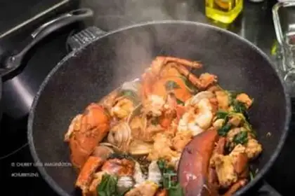 Make Lobster chicken step 11