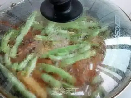 Make Chicken leg and soybeans step 3