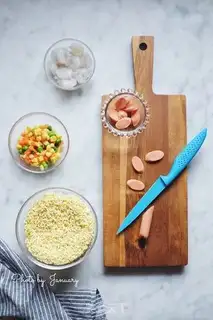 Make Shrimp noodles step 0