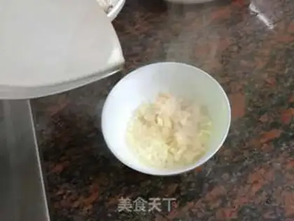 Make Garlic fan ink fish step 6