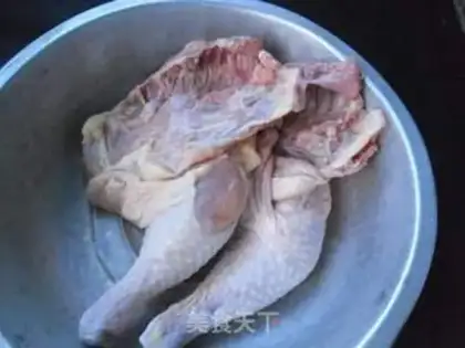 Make Chicken leg, New Orleans step 2
