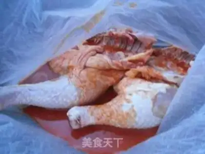 Make Chicken leg, New Orleans step 4