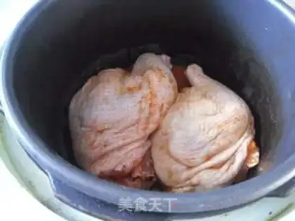 Make Chicken leg, New Orleans step 6