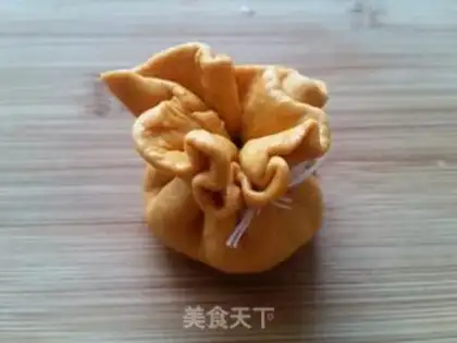 Make Gold bag step 9