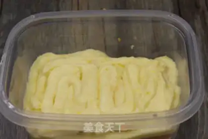 Make Cheese Bean Cake step 9