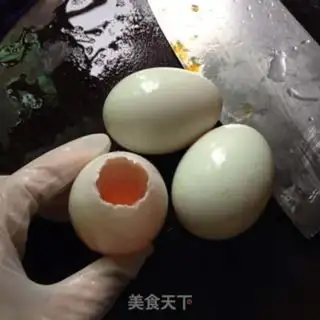 Make Amber eggs step 1