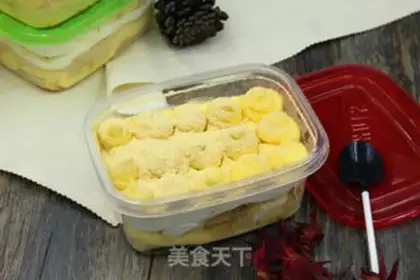 Make Cheese Bean Cake step 13