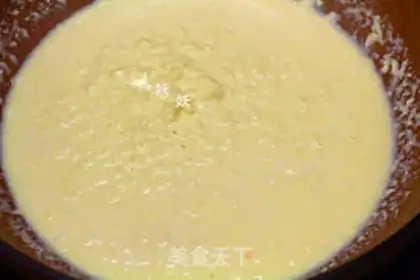 Make Corn juice buns step 1