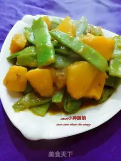 Make Pumpkin soybeans step 4