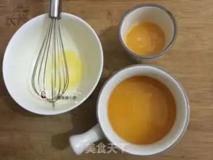 Make Shrimp steamed eggs step 3