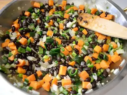 Make Vegetable tacos step 3