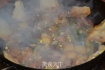 Make A pot chicken step 11