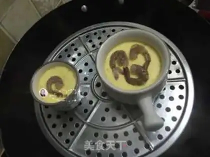 Make Shrimp steamed eggs step 10