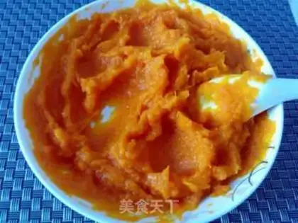 Make Pumpkin bean cake step 0
