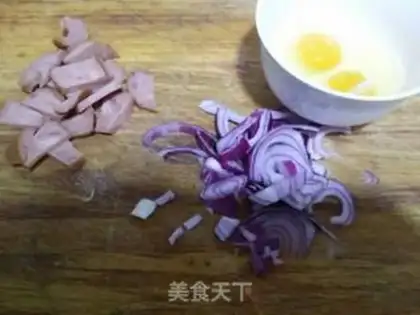 Make Mocked eggs step 1