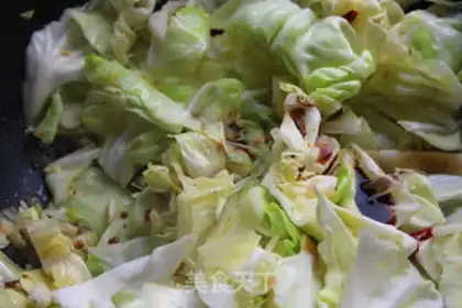 Make Homemade cabbage step 5