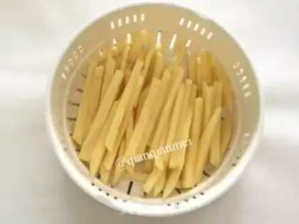 Make Roast fries step 1