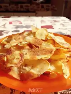 Make Homemade chips step 4