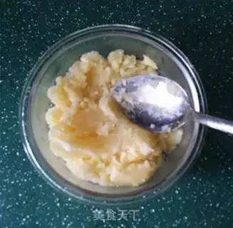 Make Potato rice cake step 1