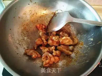 Make Chicken legs burn carrots step 3