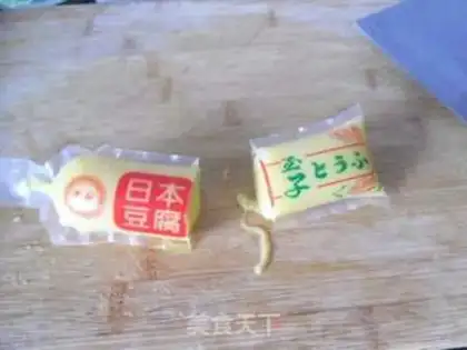 Make Okja tofu soup step 1
