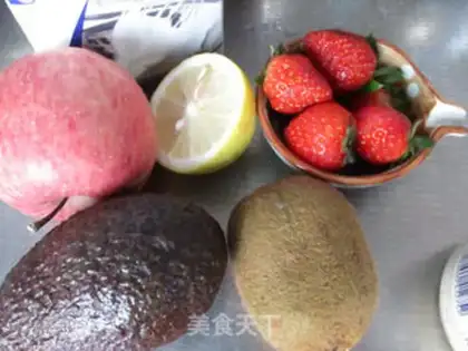 Make Cotton candy cream fruit salad step 0