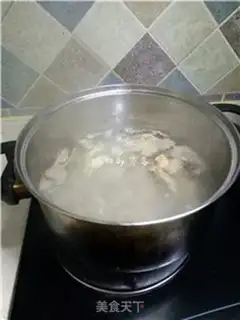 Make Red burning pig hoof step 1