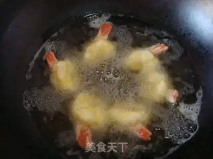 Make Gold-rich shrimp balls step 9