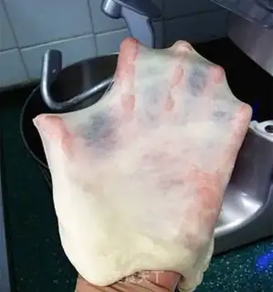 Make Black and sesame fries step 6