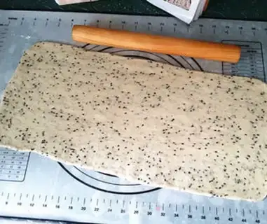 Make Black and sesame fries step 11