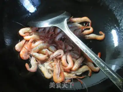 Make Noodle shrimp step 3