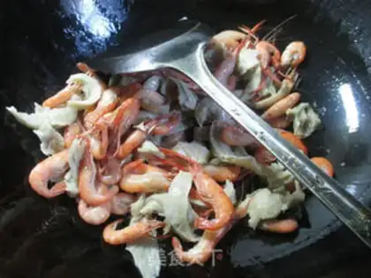 Make Noodle shrimp step 4