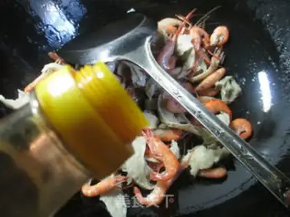 Make Noodle shrimp step 5