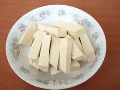 Make Sour tofu step 1