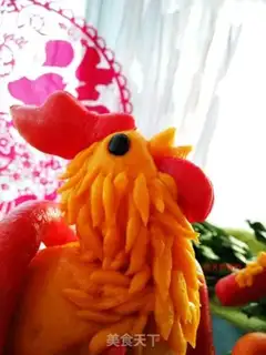 Make Golden chicken-year-old bean bag step 23