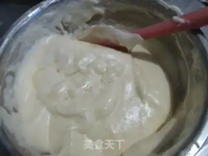Make Flower crystal cake step 5