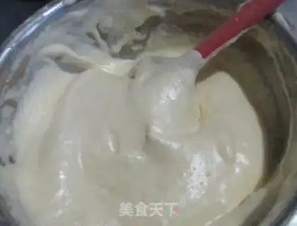 Make Flower crystal cake step 6