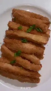 Make Fry almond mushrooms step 8