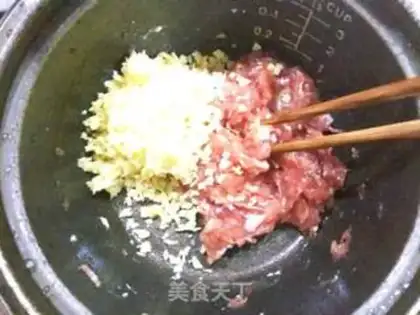 Make Eggs for winter meatballs step 5